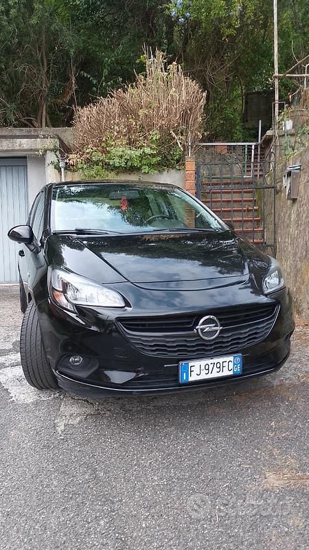 Nero Usata 2017 Opel Corsa Due volumi | 9500 € (Buon prezzo) - Immagine 1/4