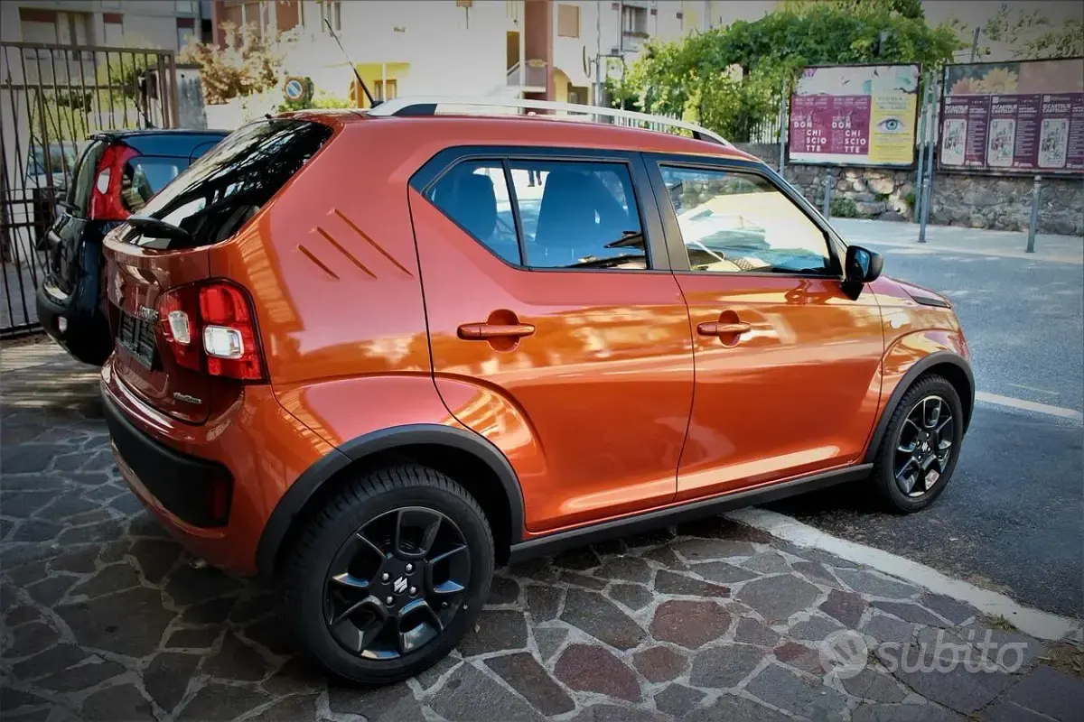 Usata Suzuki Ignis 90 CV (66 kW) 2018 Arancione SUV