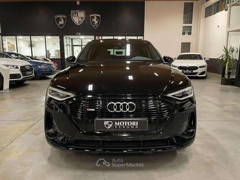 Usata Audi e-tron S-Line 158 kW (215 CV) 2021 Nero SUV