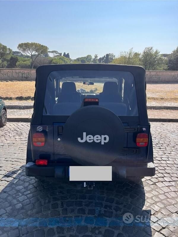 Begagnad Jeep Wrangler 143 HK (105 kW) 2005 Blå SUV