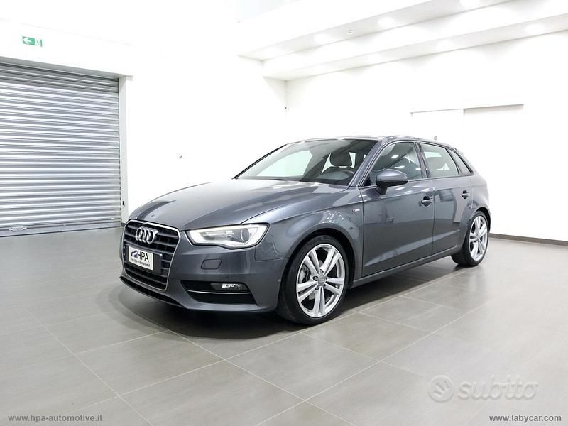 Usata Audi A3 S-Line 149 CV (109 kW) 2013 Grigio Berlina