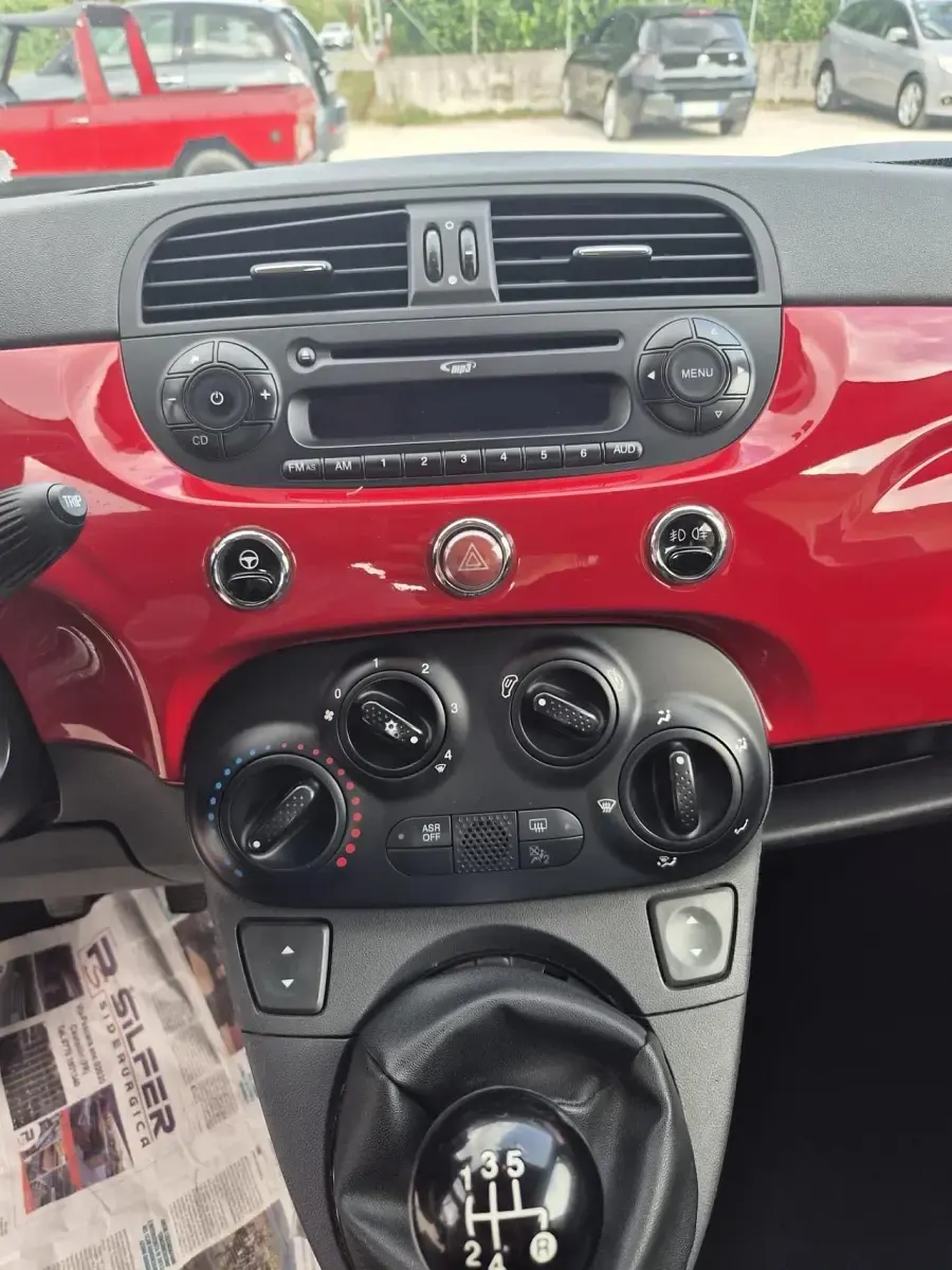 Usata Fiat 500 Lounge 69 CV (50 kW) 2015 Rosso Berlina