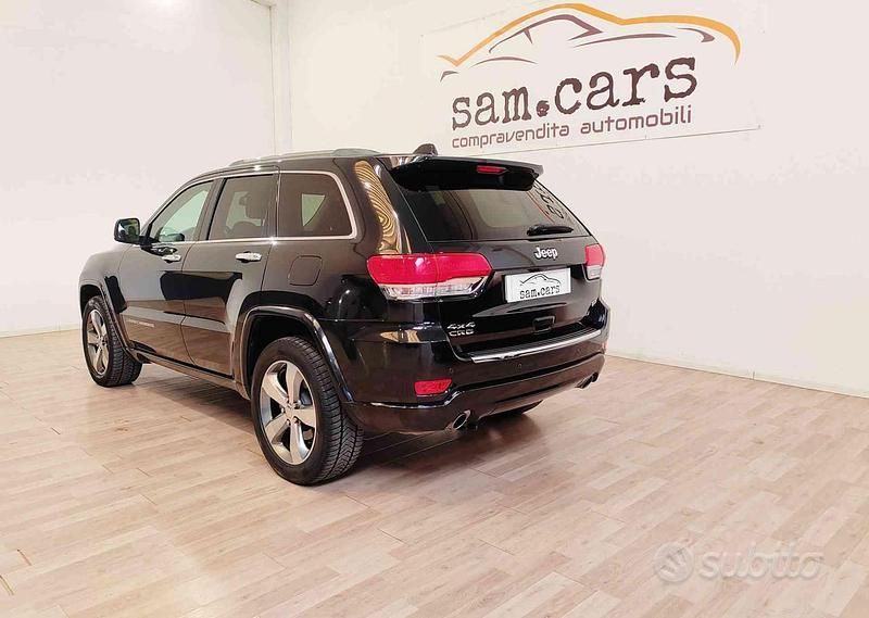 Usata Jeep Grand Cherokee Overland 250 CV (183 kW) 2014 Nero SUV