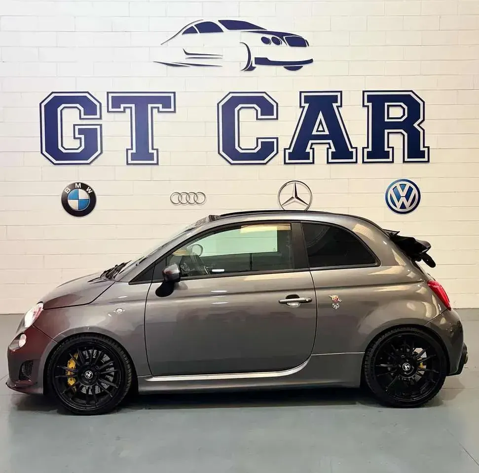 Usata Abarth 595C Competizione 160 CV (117 kW) 2014 Antracite Cabrio