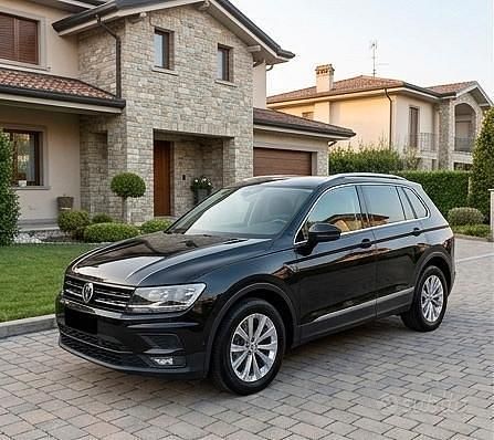 Usata VW Tiguan Business 150 CV (110 kW) 2016 Nero SUV