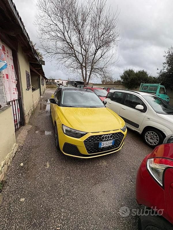 Usata Audi A1 Sportback 110 CV (80 kW) 2021 Giallo Utilitaria