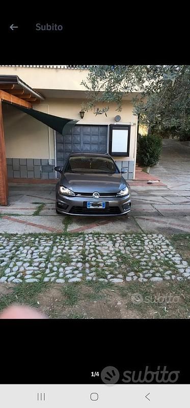 Usata VW Golf VII Comfortline 110 CV (80 kW) 2016 Grigio Berlina