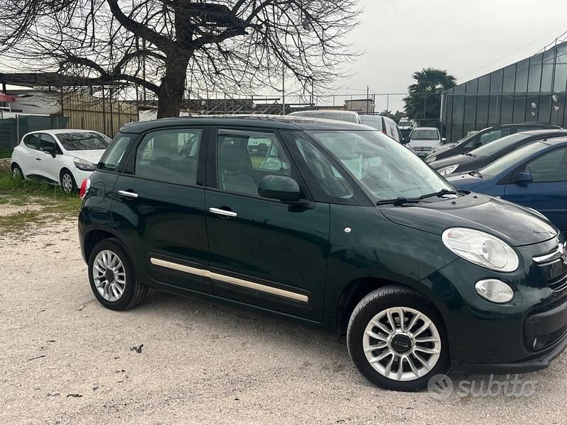 Usata Fiat 500L 105 CV (77 kW) 2015 Verde Monovolume