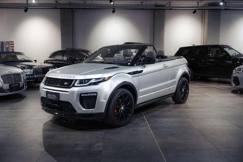 Usata Land Rover Range Rover evoque HSE Dynamic 241 CV (177 kW) 2018 Argento Cabrio
