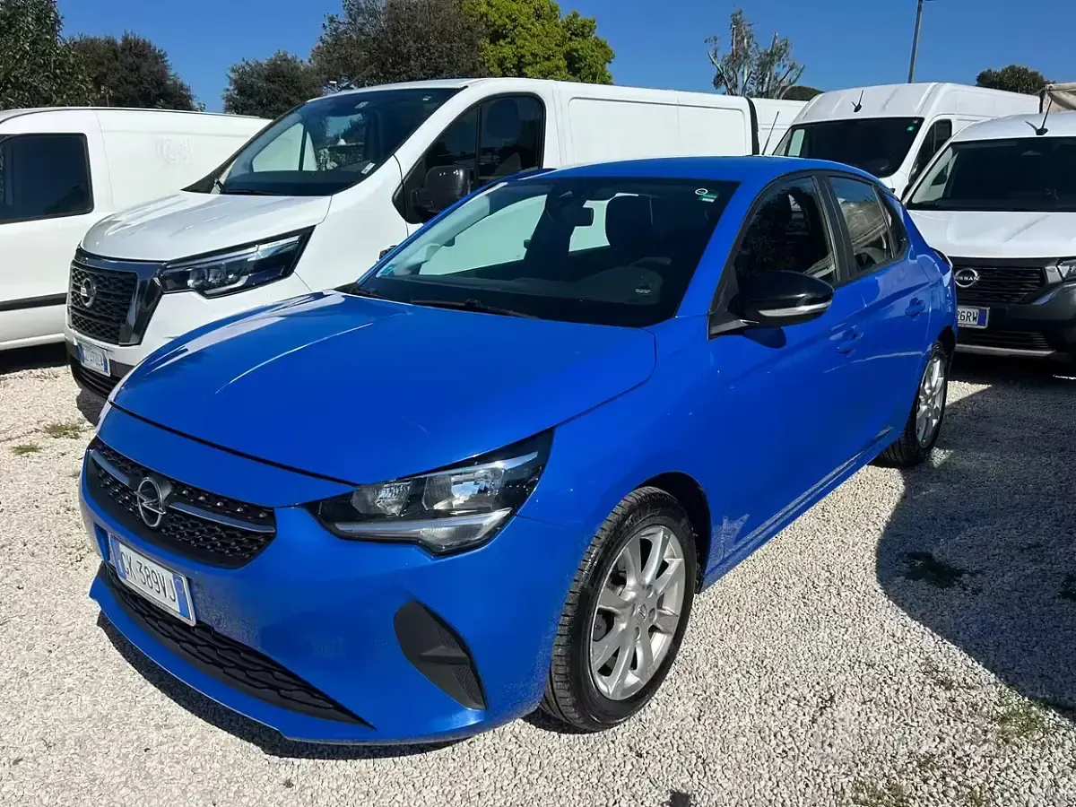Usata Opel Corsa Edition 75 CV (55 kW) 2022 Bluazzurro Utilitaria