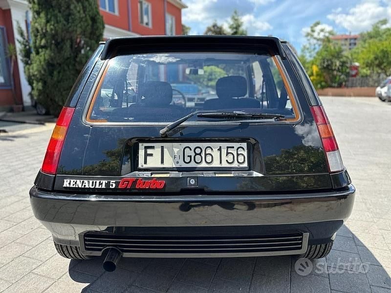 Usata Renault R5 GT 121 CV (88 kW) 1988 Nero Utilitaria