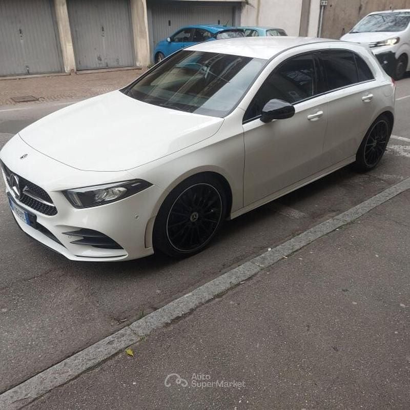 Usata Mercedes A250 Premium 225 CV (165 kW) 2021 Bianco Berlina
