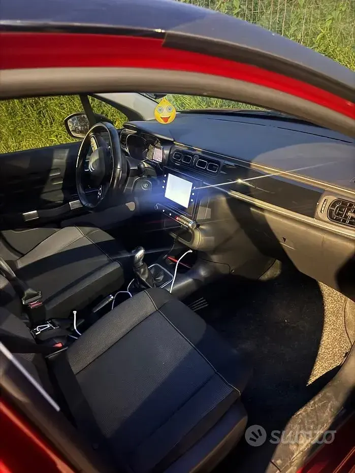 Usata Citroën C3 2018 Rosso Utilitaria