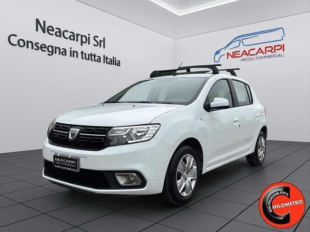 Usata Dacia Sandero 101 CV (74 kW) 2021 Bianco pastello Furgone