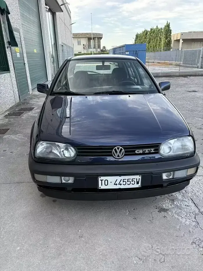 Usata VW Golf III GTI 116 CV (85 kW) 1991 Bluazzurro Utilitaria
