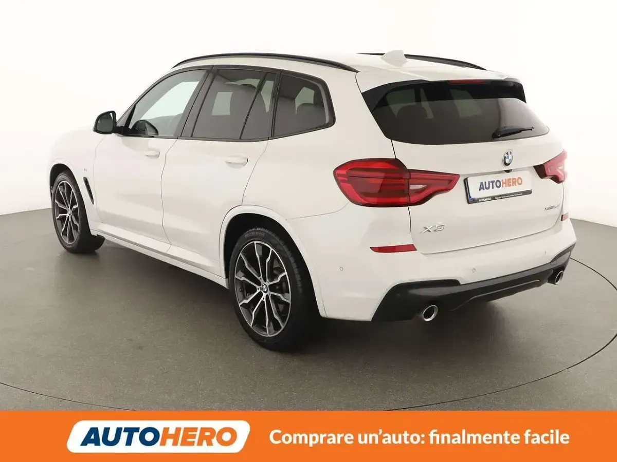 Usata BMW X3 M Sport 190 CV (139 kW) 2019 Bianco SUV