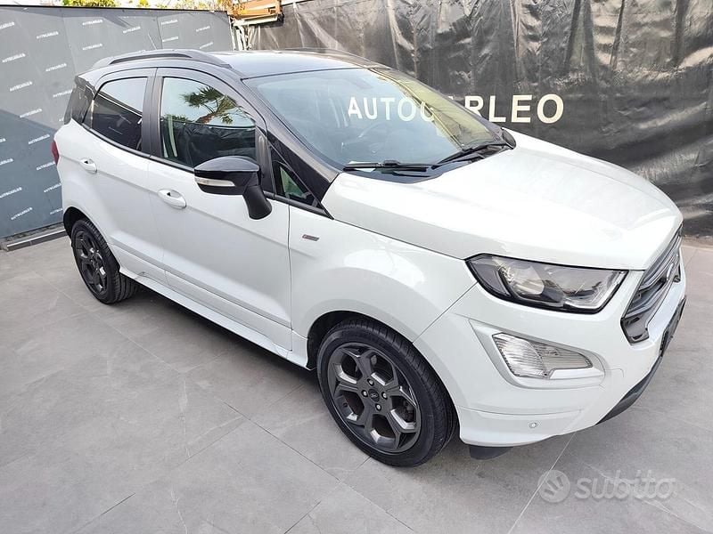 Usata Ford Ecosport ST-Line 100 CV (73 kW) 2019 Bianco SUV