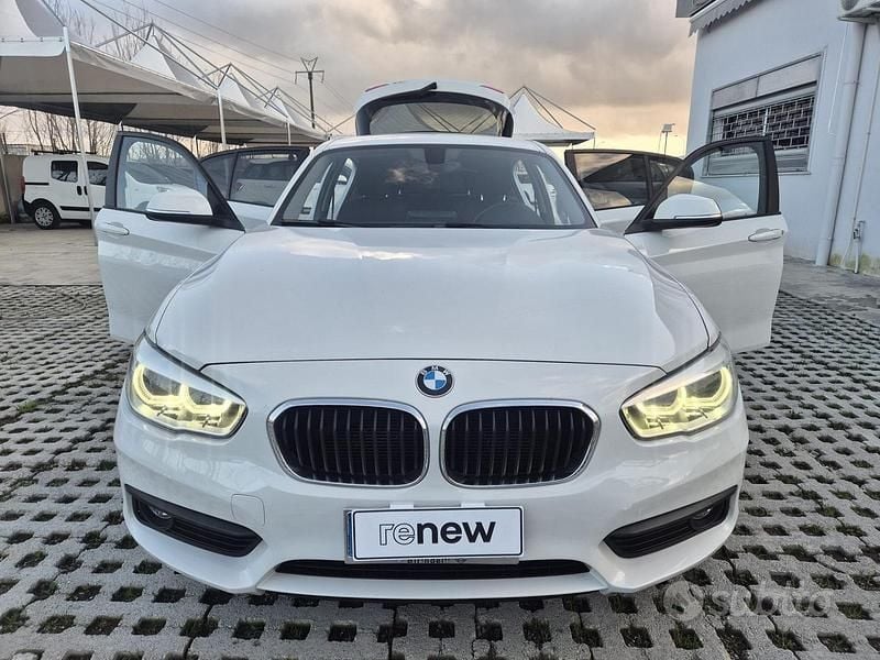 Usata BMW 116 Sport Line 116 CV (85 kW) 2017 Bianco Utilitaria