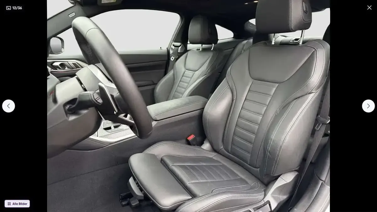 Usata BMW 420 Coupé M Sport 184 CV (135 kW) 2025 Grigio Coupé