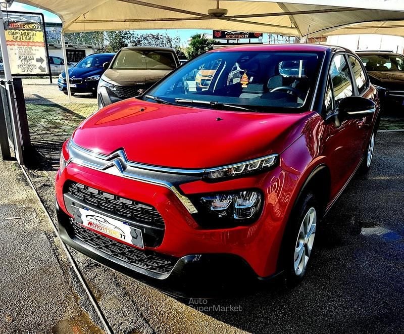 Usata Citroën C3 102 CV (75 kW) 2021 Rosso Utilitaria