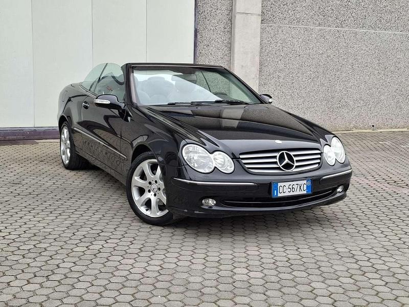 Usata Mercedes CLK200 Elegance 163 CV (119 kW) 2003 Nero Cabrio
