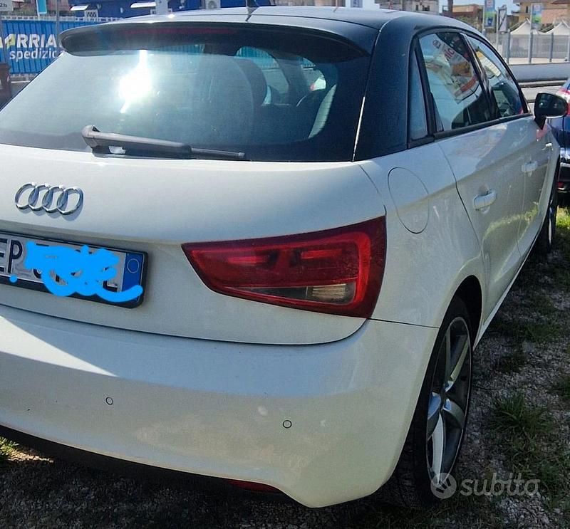 Usata Audi A1 S-Line 105 CV (77 kW) 2013 Bianco Utilitaria