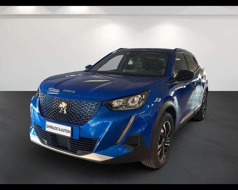 Usata Peugeot e-2008 Allure 100 kW (136 CV) 2023 Blu/azzurro SUV
