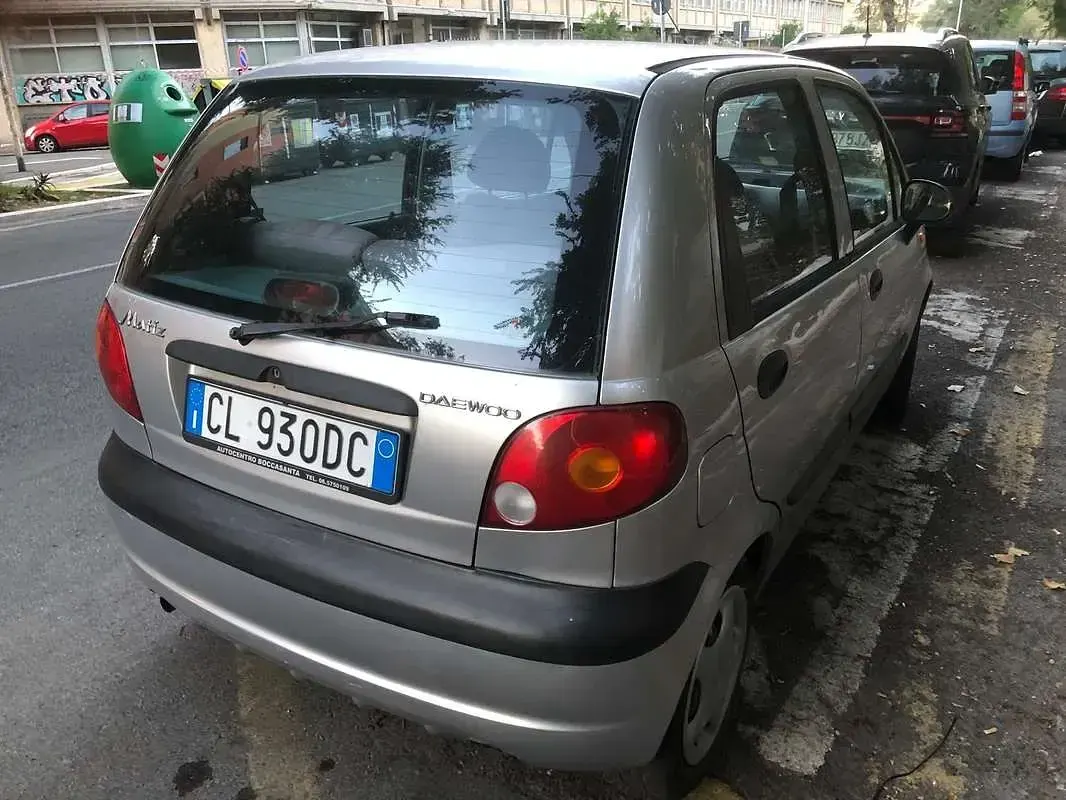 Usata Chevrolet Matiz SE 50 CV (36 kW) 2003 Argento Utilitaria
