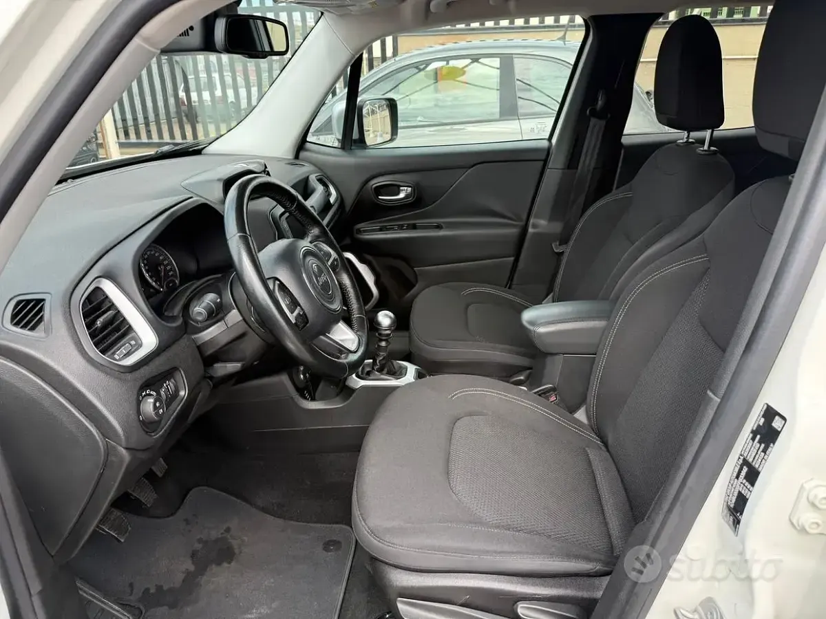 Usata Jeep Renegade Limited 140 CV (102 kW) 2016 Bianco SUV