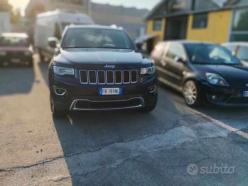 Usata Jeep Grand Cherokee Limited 250 CV (183 kW) 2015 Blu SUV