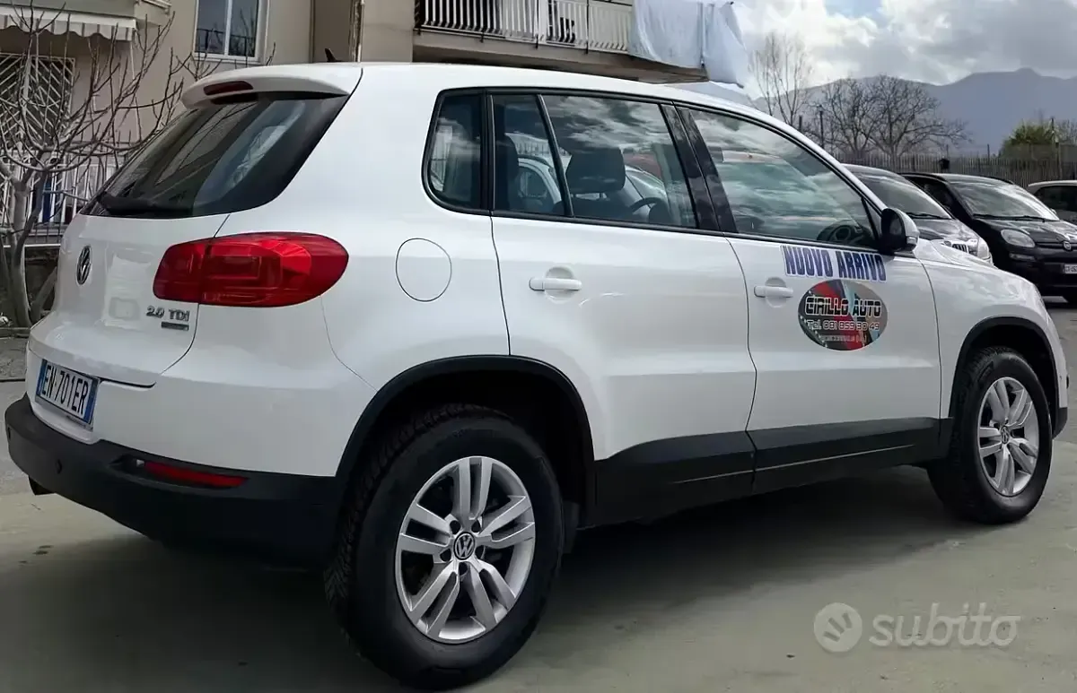Usata VW Tiguan 140 CV (102 kW) 2012 Bianco SUV