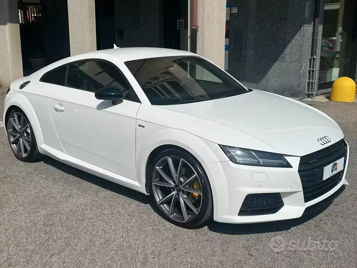 Usata Audi TT S-Line 230 CV (169 kW) 2015 Bianco Coupé