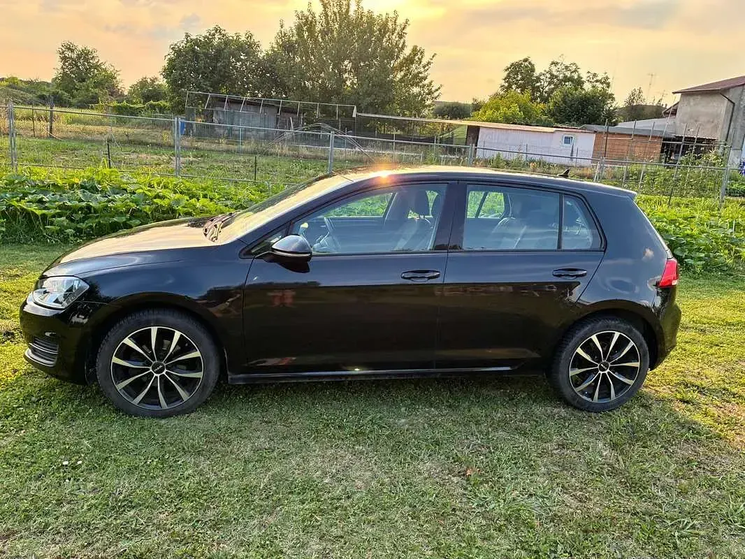 Usata VW Golf VII Comfortline 105 CV (77 kW) 2014 Nero Berlina