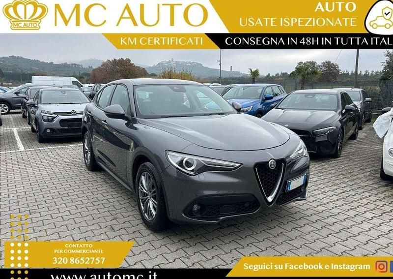 Usata Alfa Romeo Stelvio Executive 190 CV (139 kW) 2019 Grigio scuro SUV