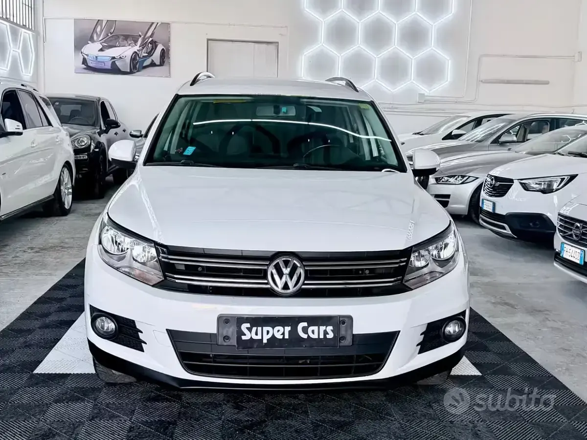 Usata VW Tiguan Sportline 140 CV (102 kW) 2013 Bianco SUV