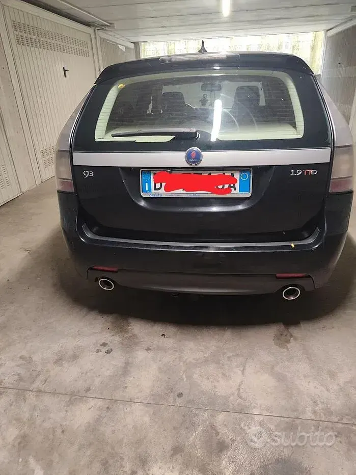 Usata Saab 9-3 180 CV (132 kW) 2008 Nero Station wagon