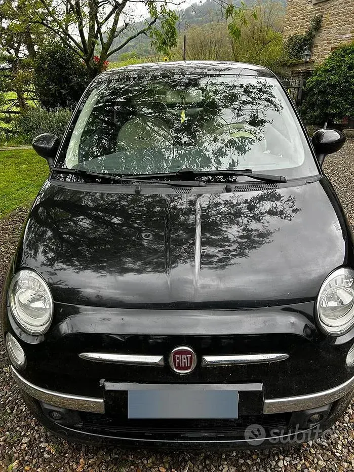 Usata Fiat 500 Lounge 69 CV (50 kW) 2014 Nero Berlina