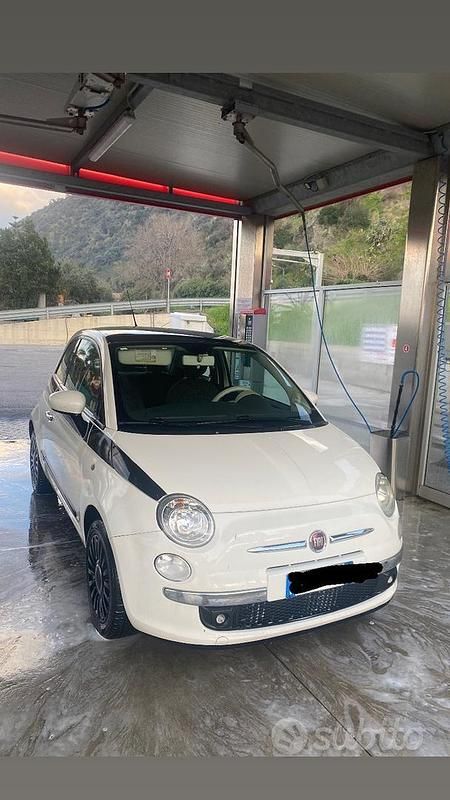Usata Fiat 500 2010 Bianco Berlina
