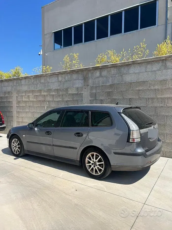 Usata Saab 9-3 Linear 150 CV (110 kW) 2007 Grigio Station wagon