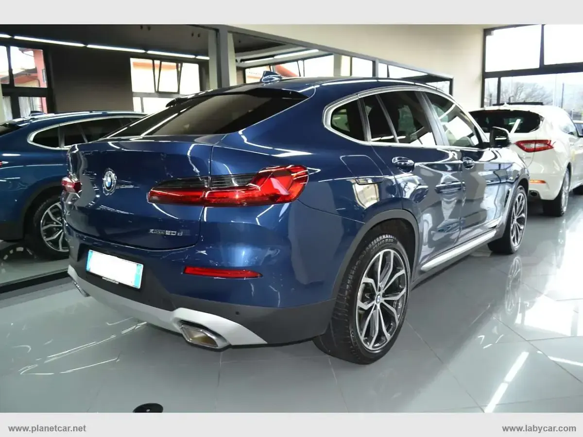 Usata BMW X4 xLine 190 CV (139 kW) 2022 Blu/azzurro SUV