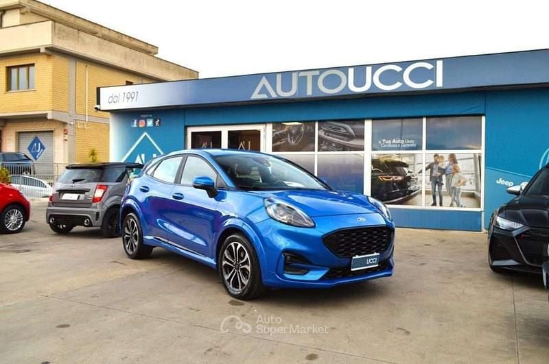 Usata Ford Puma ST-Line 125 CV (91 kW) 2023 Azzurro SUV