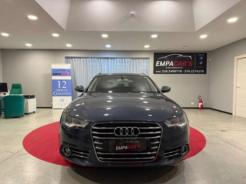 Usata Audi A6 Advanced 204 CV (150 kW) 2012 Blu/azzurro Station wagon