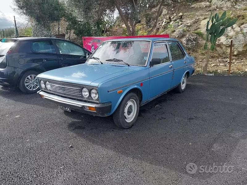 Usata Fiat 131 S 1970 Blu Berlina