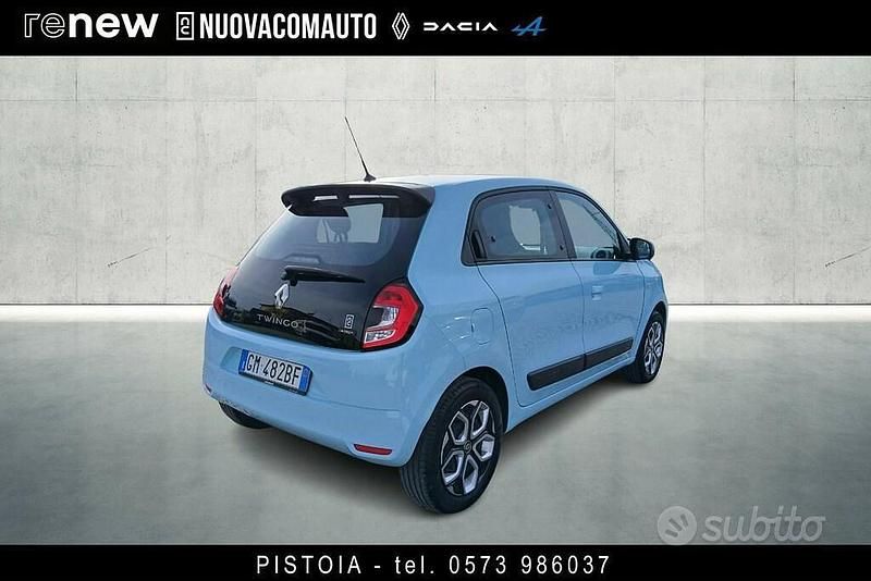 Usata Renault Twingo Equilibre 60 kW (82 CV) 2023 Blu chiaro Utilitaria
