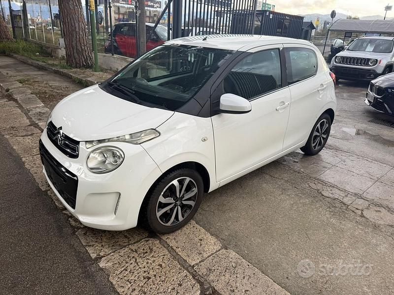 Usata Citroën C1 Feel 69 CV (50 kW) 2015 Bianco Utilitaria