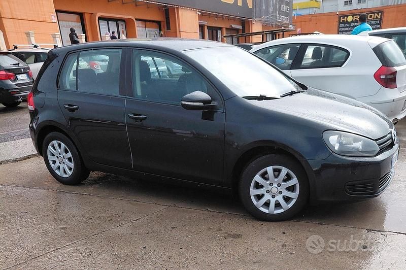 Usata VW Golf VI 2010 Nero Utilitaria