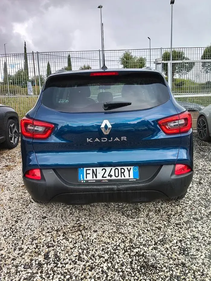 Usata Renault Kadjar 110 CV (80 kW) 2018 Blu SUV