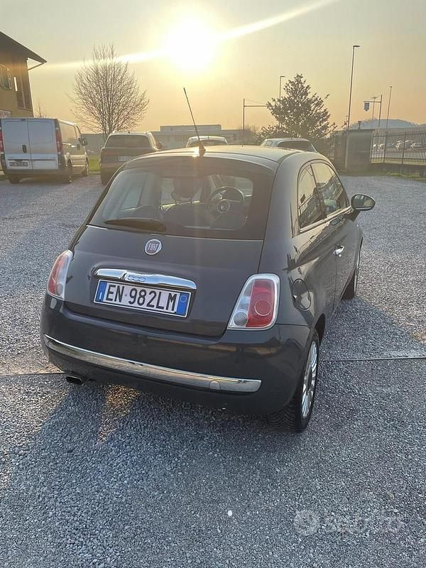 Usata Fiat 500 Lounge 69 CV (50 kW) 2013 Grigio Utilitaria