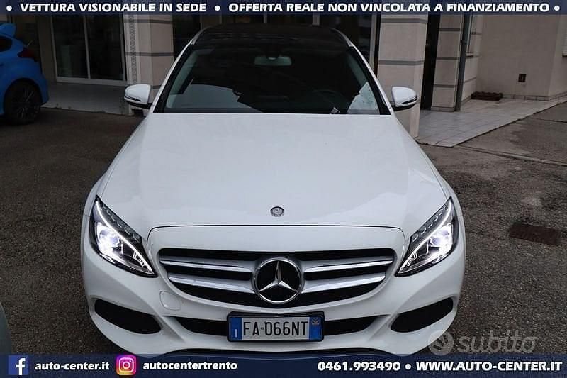 Usata Mercedes C250 Executive 204 CV (150 kW) 2015 Bianco Station wagon