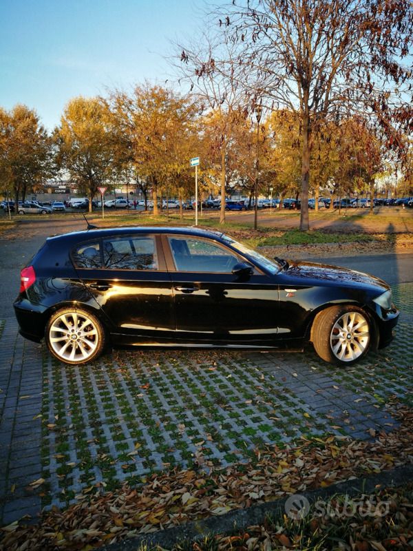 Usata BMW 120 177 CV (130 kW) 2007 Nero Utilitaria